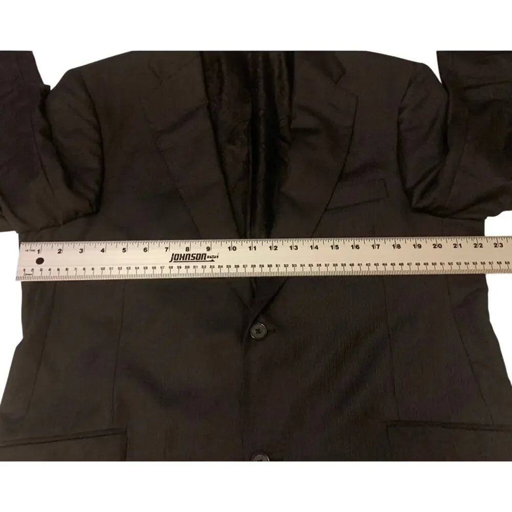Arnold Brant Mens Suit Jacket 100% Cashmere Taylor Richards & Conger 44L Italy